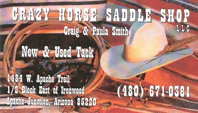 Crazy Horse Saddle Shop